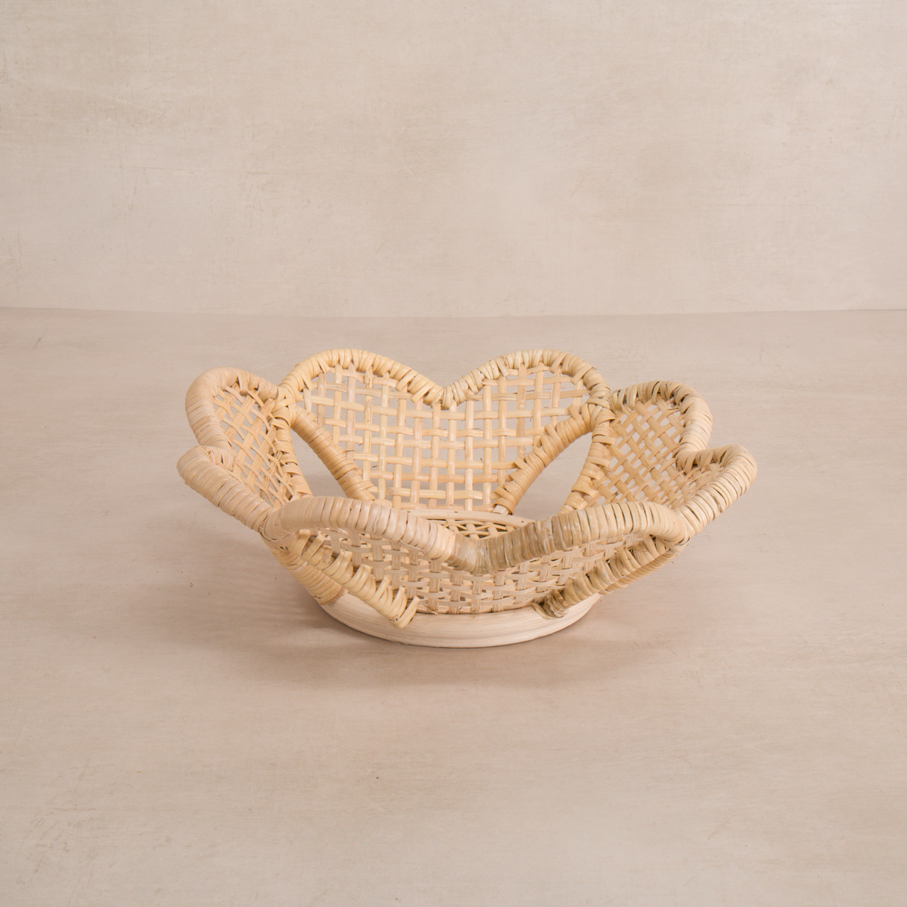 Village Thrive tray Flora Rattan Decorative Bowl