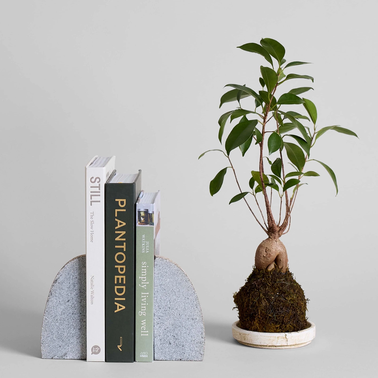 Bloomist bookends Stone Bookends (Set of 2)