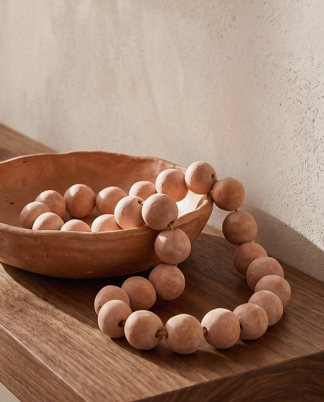 Bloomist Decorative Objects Terracotta Bead Garland