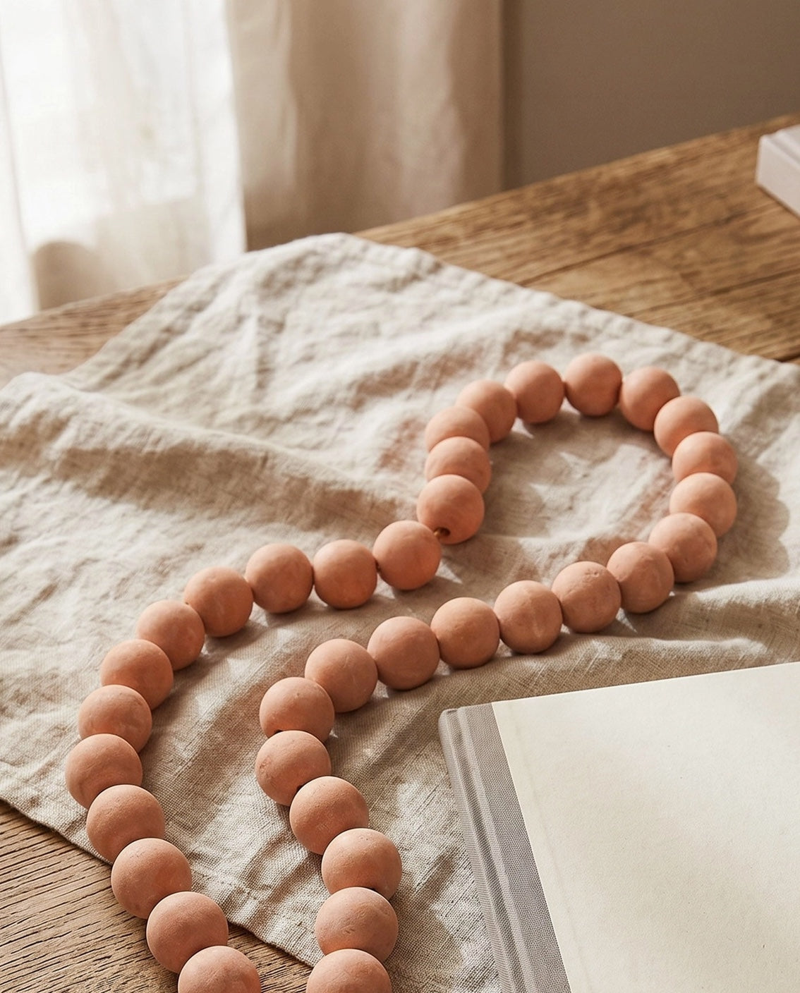 Bloomist Decorative Objects Terracotta Bead Garland