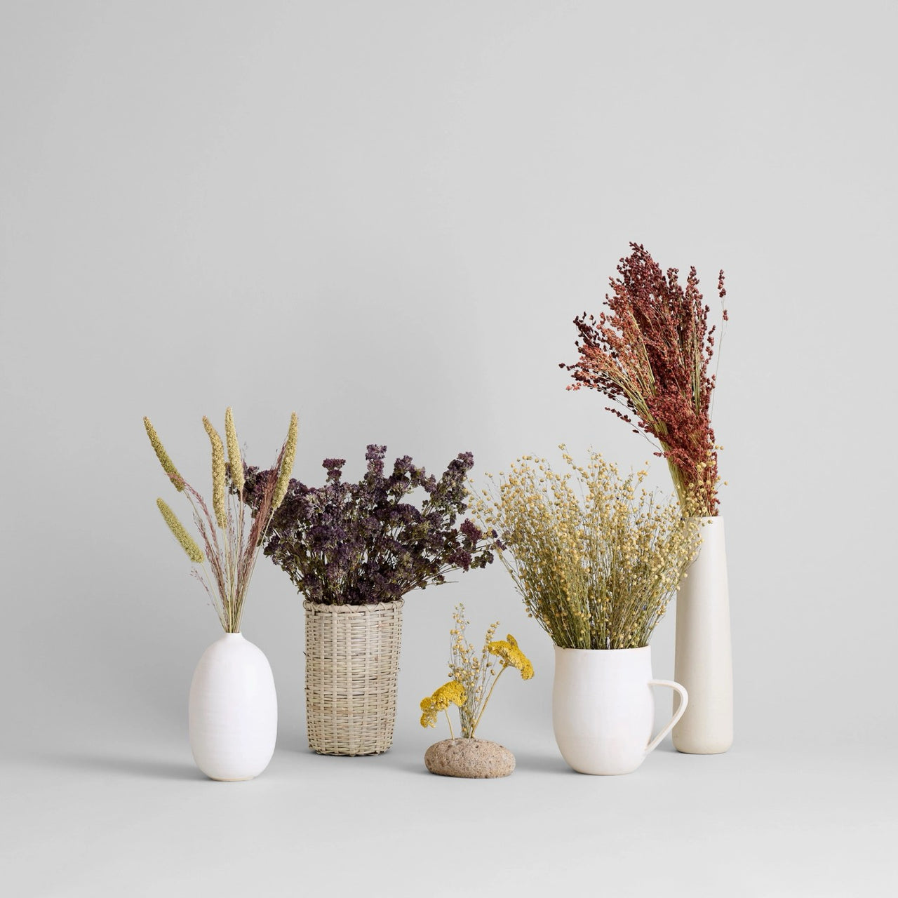 Bloomist dried flowers and plants Dried Red Broom Corn