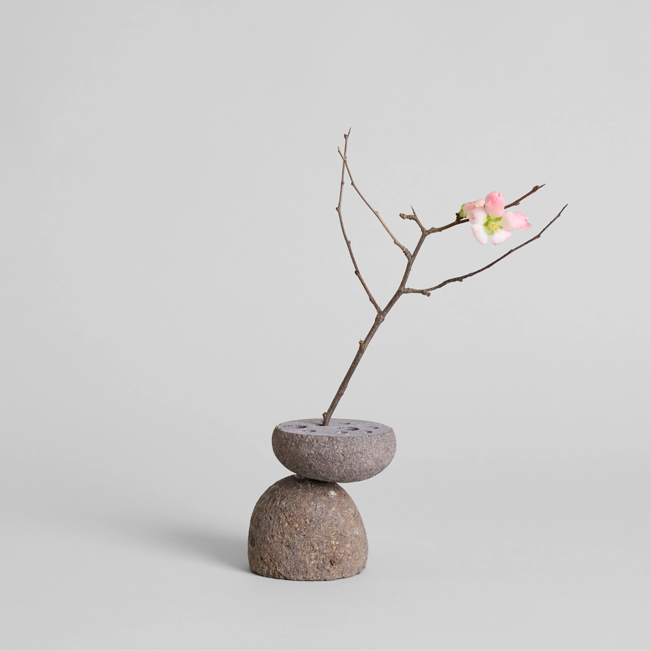 Bloomist flower holder Stacking Stone Flower Frog