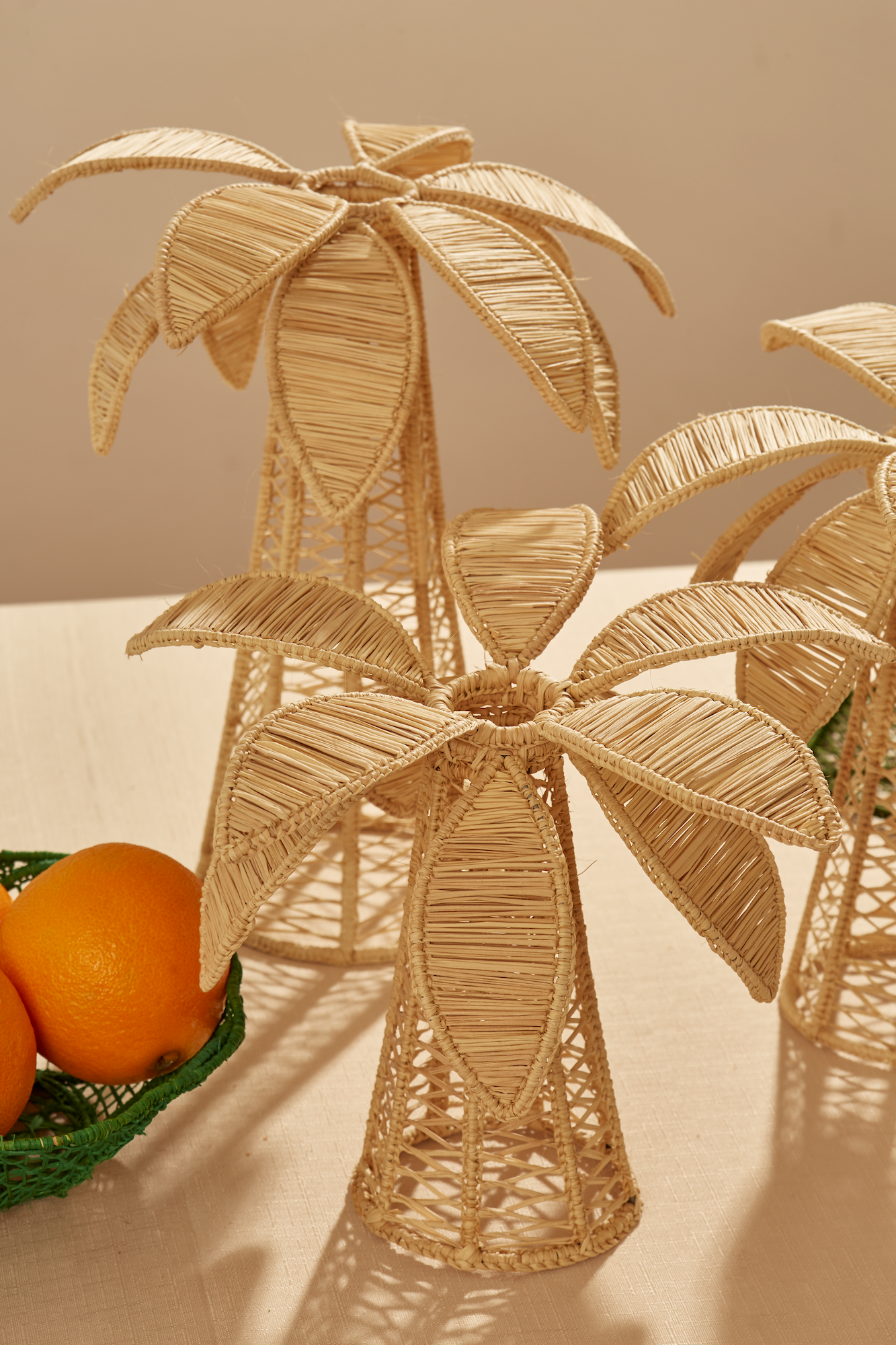Coro Cora Candle Holders Palm Tree Candle Holder - Small - Natural