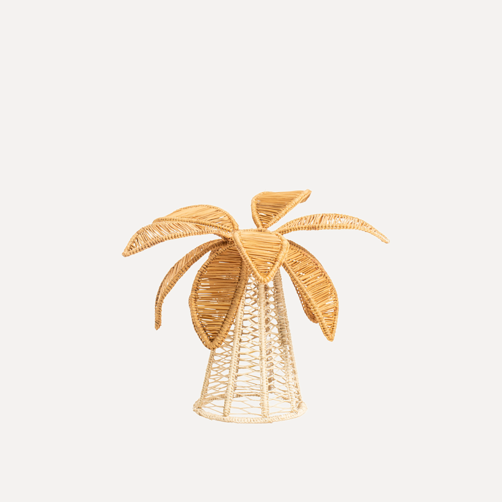 Coro Cora Candle Holders Small Natural Palm Tree Candle Holder