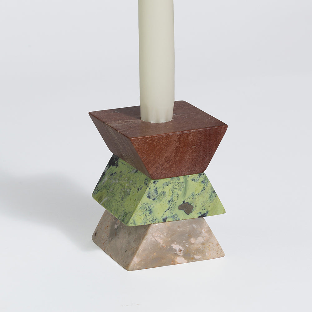 DAR proyectos Candle Holders Stackable Gemstone Candelabra