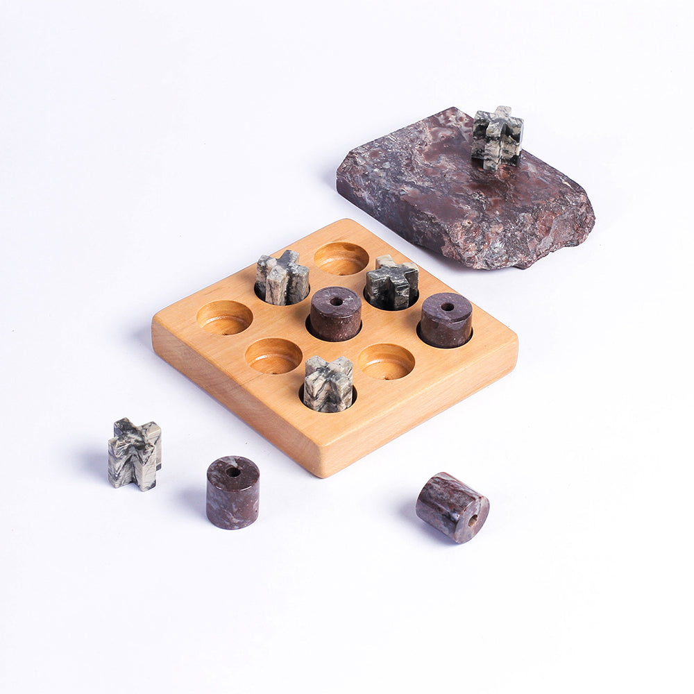 DAR proyectos Decorative Objects TicTacToe Gemstone Game
