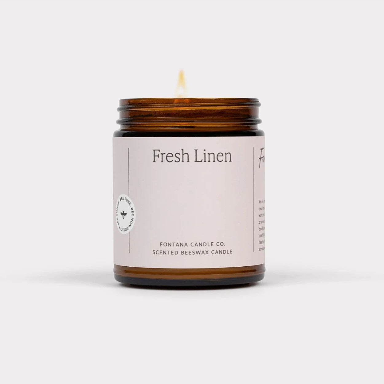 Fontana Candle Co. candle Fresh Linen Essential Oil Candle