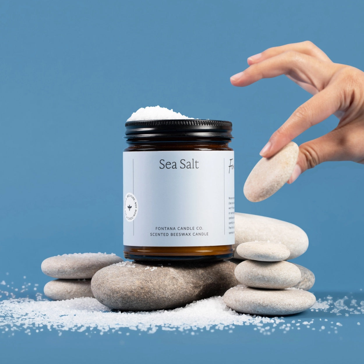 Fontana Candle Co. candle Sea Salt Essential Oil Candle