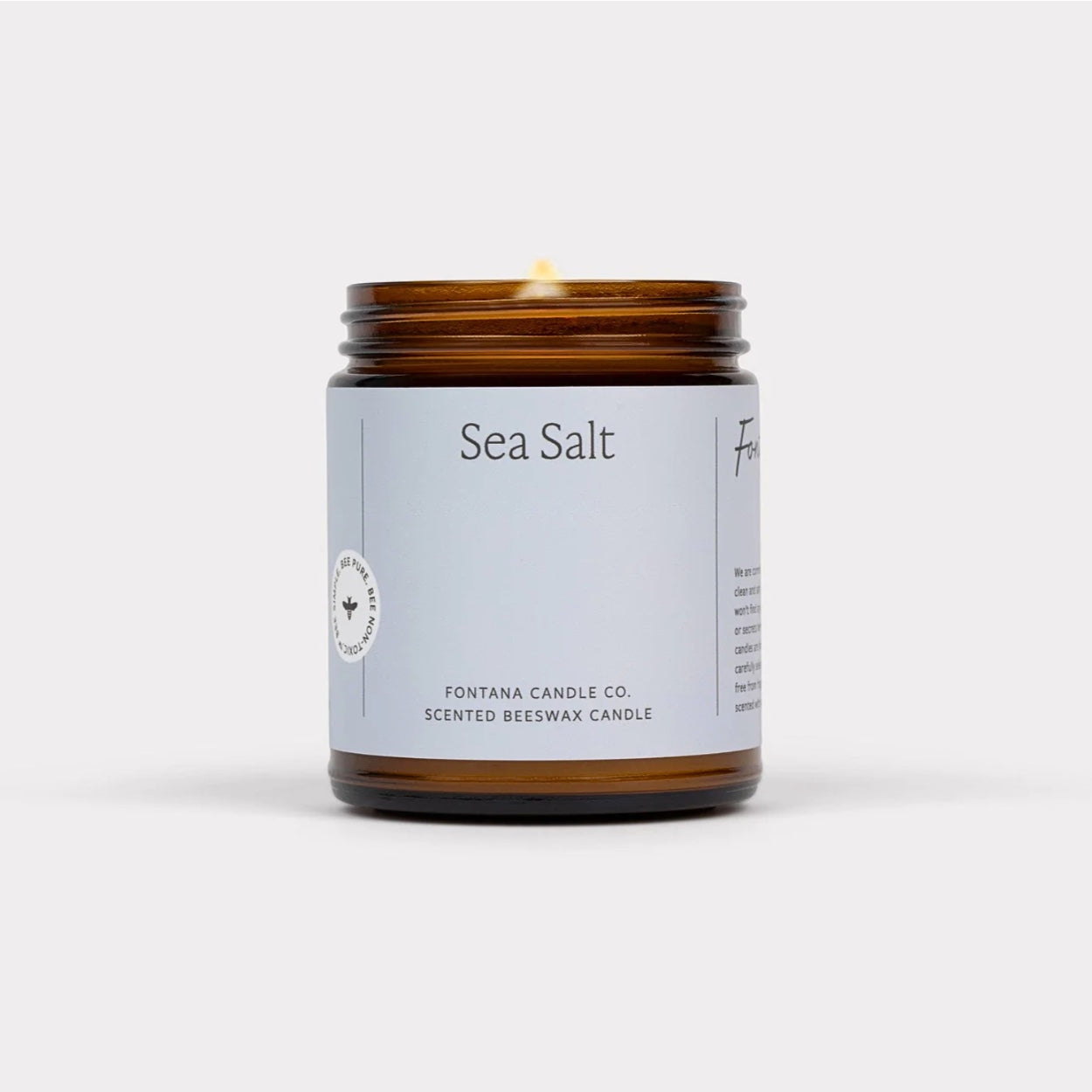 Fontana Candle Co. candle Sea Salt Essential Oil Candle