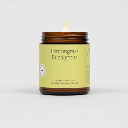 Fontana Candle Co. Candles Lemongrass Eucalyptus Essential Oil Candle