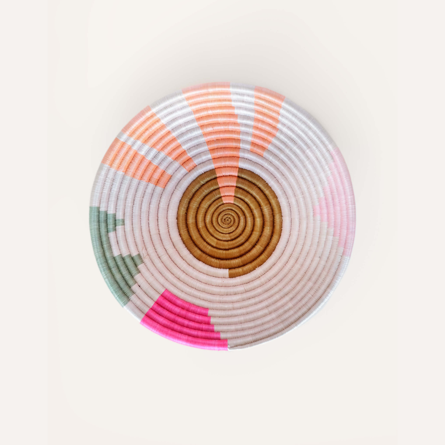Indego Africa Baskets Geo Pastel Basket