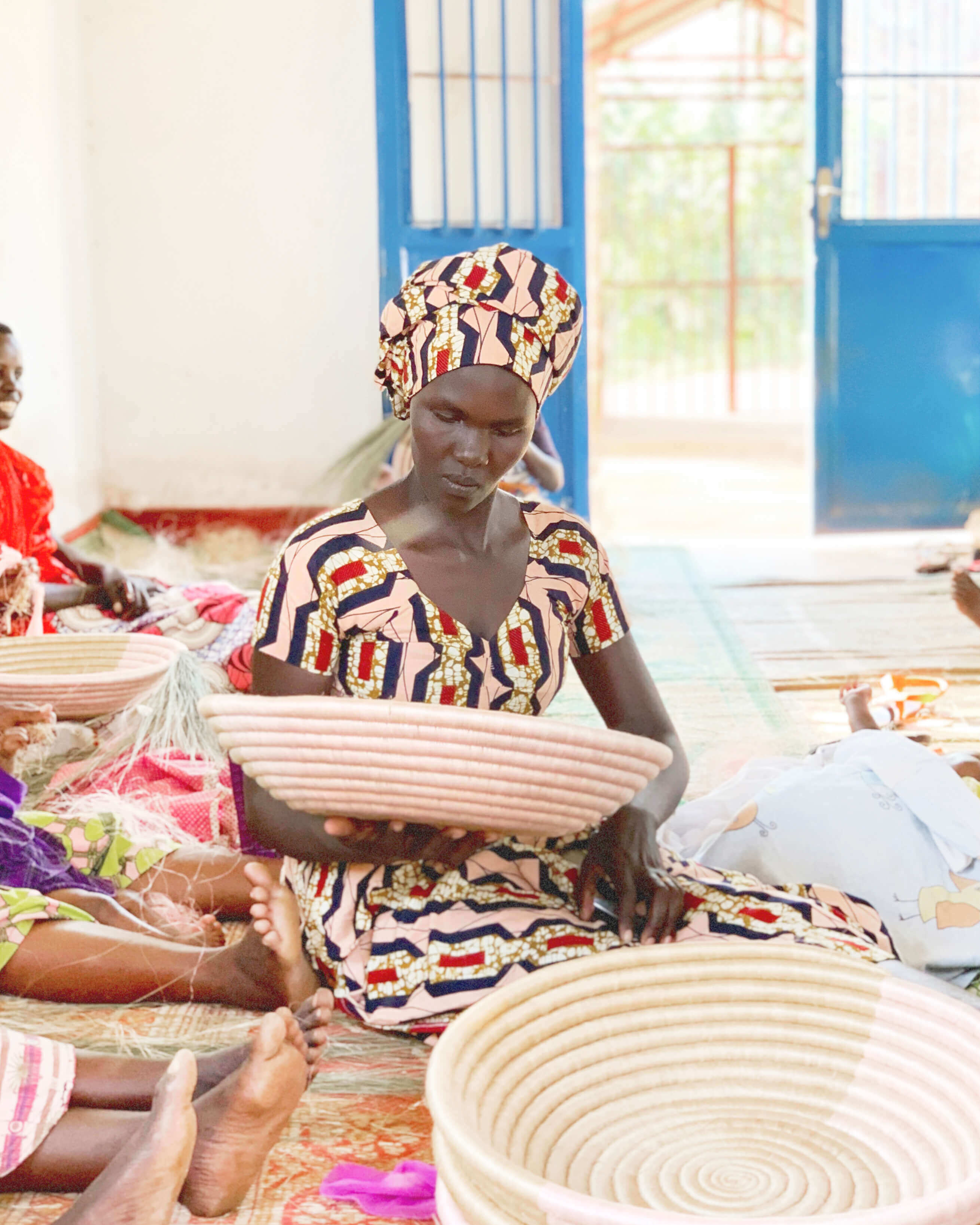 Indego Africa Baskets Large Akeza Basket