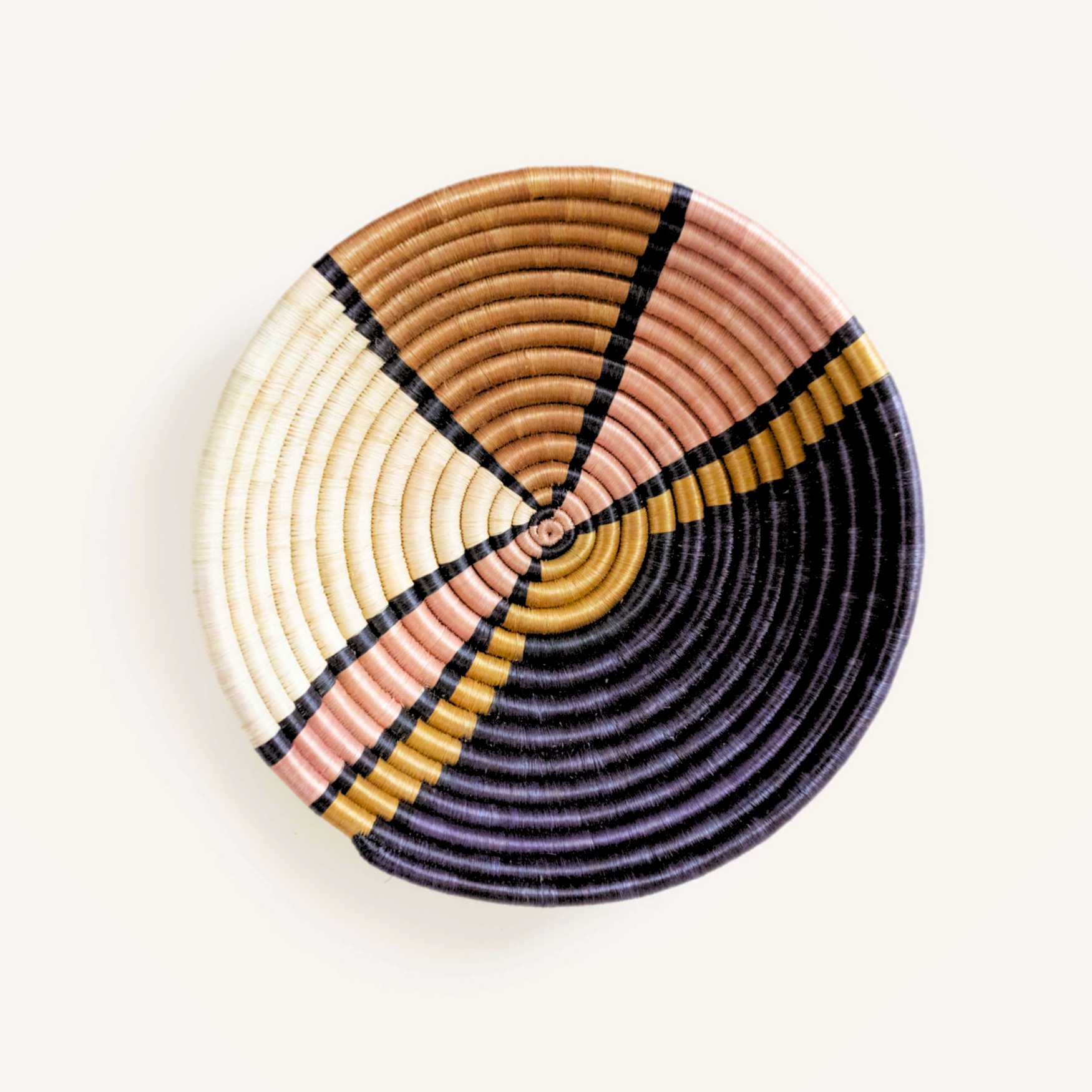 Indego Africa Baskets Large Stained Glass Basket
