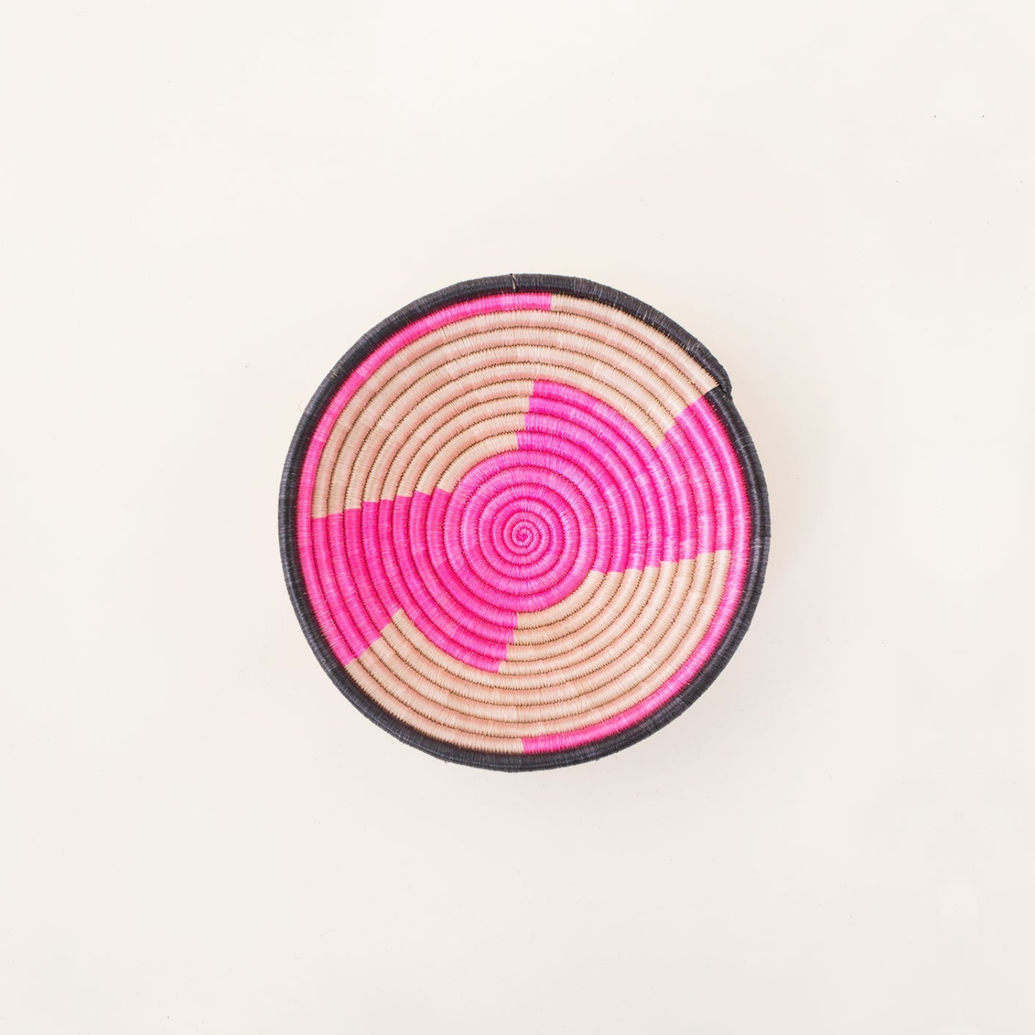 Indego Africa Baskets Mini Pink Geo Basket