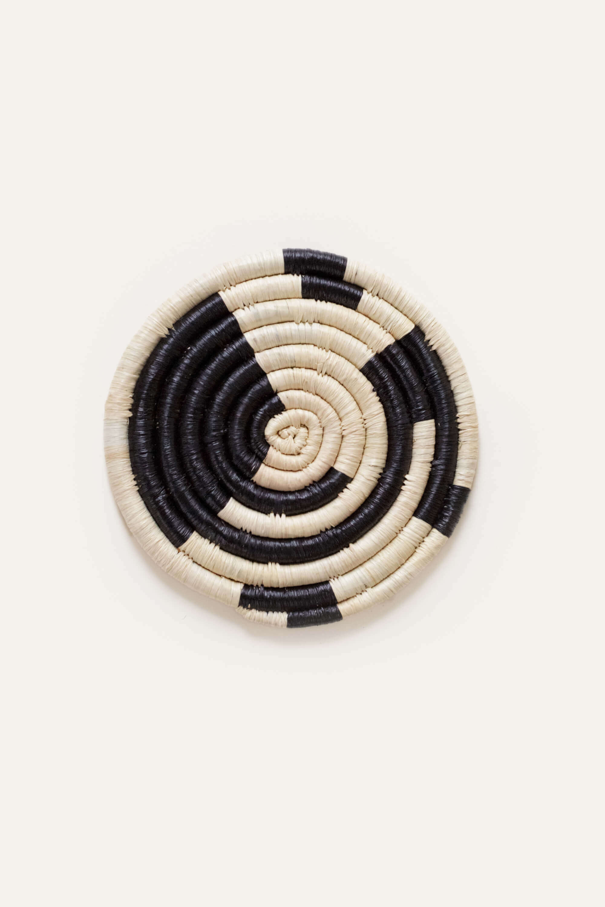 Indego Africa Coasters Split Mini Basket Set of 8 Coasters