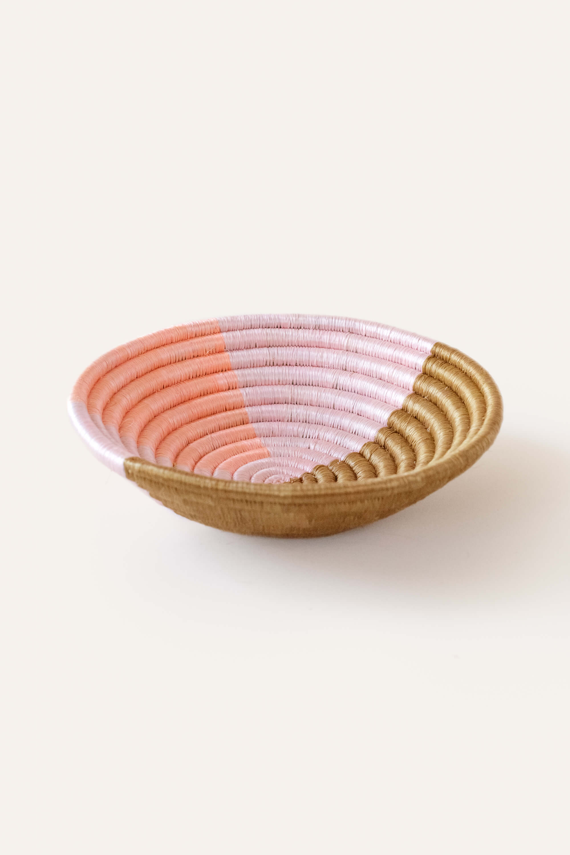 Indego Africa Decorative Baskets Geo Pastel Mini Plateau