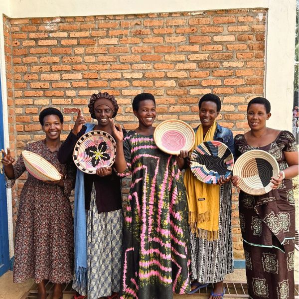 Indego Africa Decorative Baskets Imena Plateau