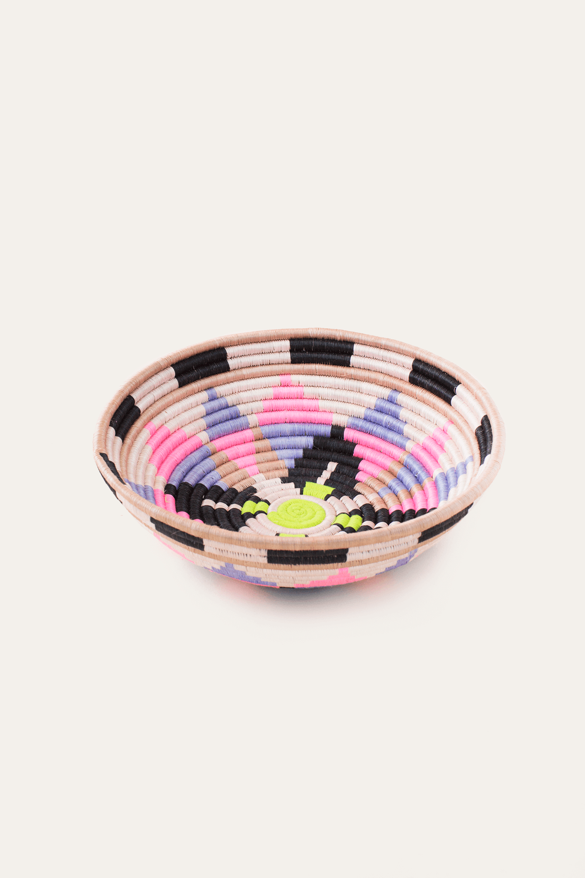 Indego Africa Decorative Baskets Neon Azalea Plateau