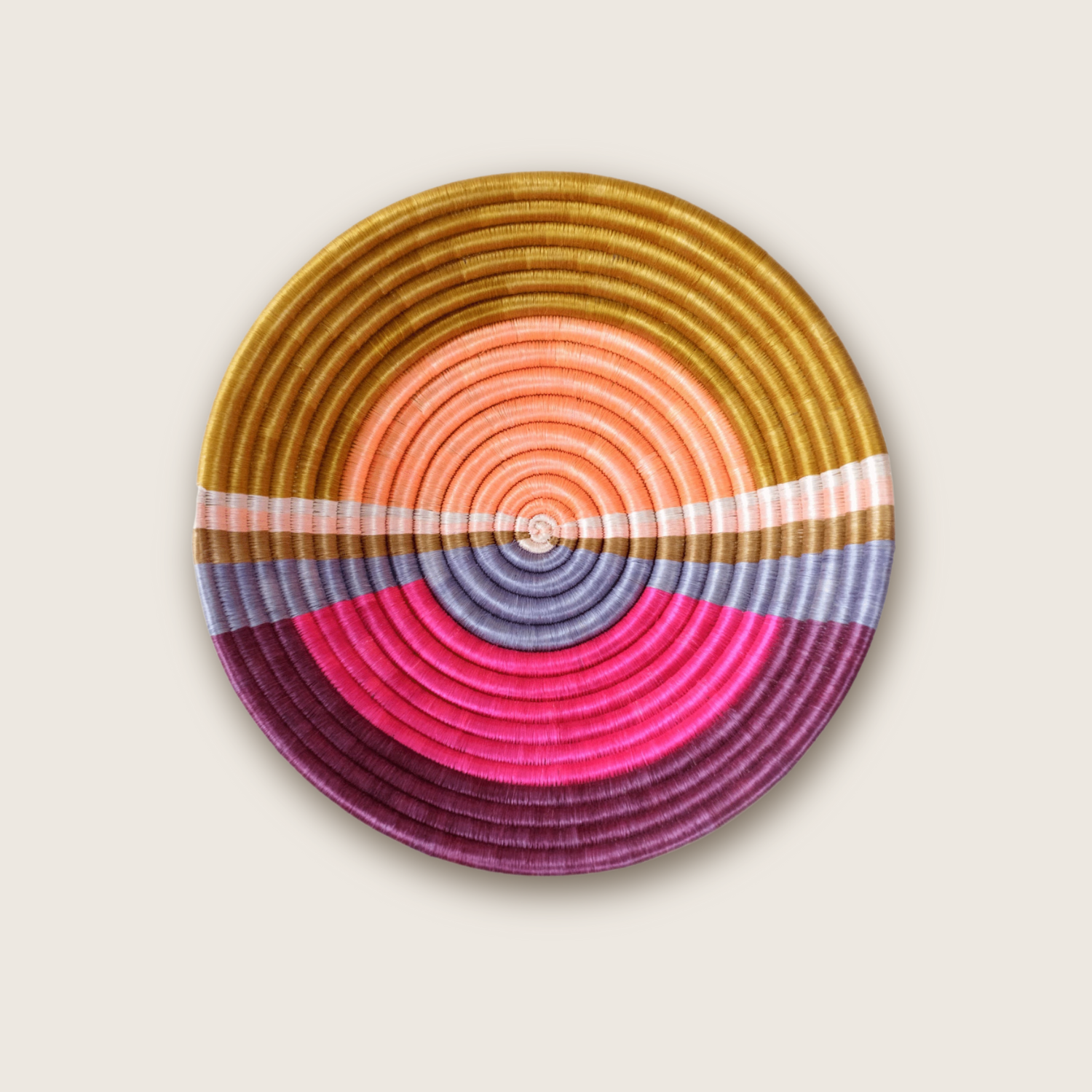 Indego Africa Decorative Baskets Sunset Plateau