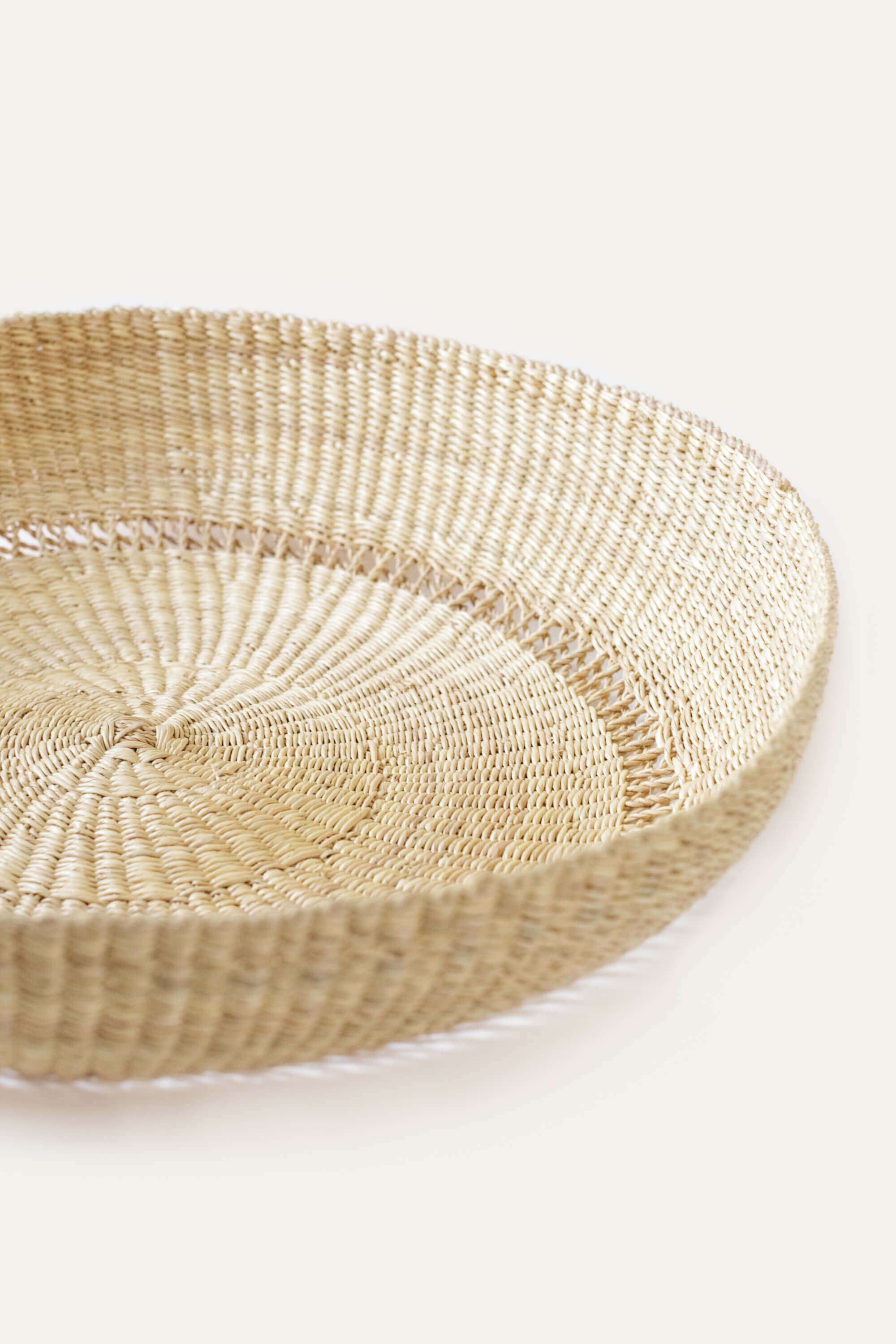 Indego Africa Trays Bolga Large Round Tray