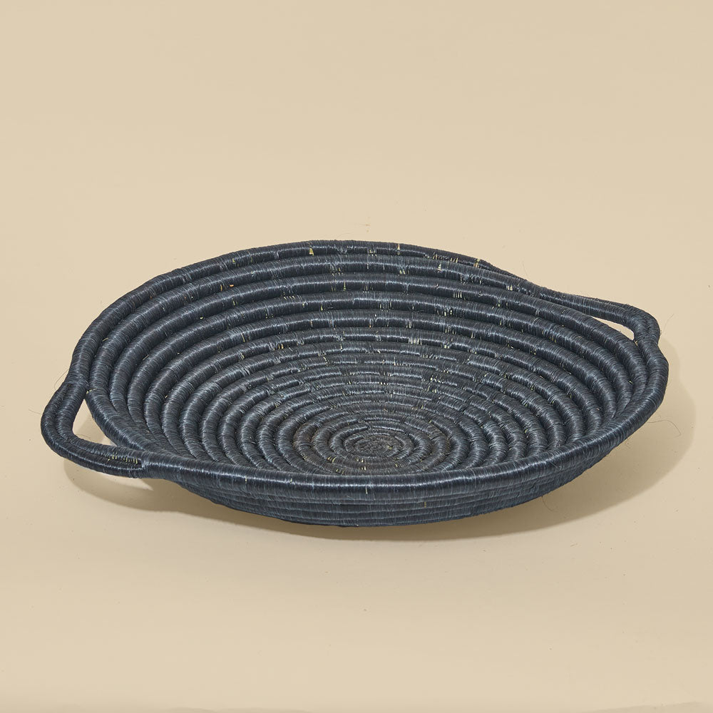 Indego Africa Trays Double Handle Bowl