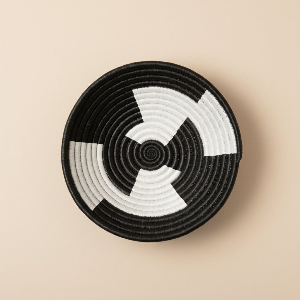 Indego Africa Wall Baskets Mini Zig Zag Plateau