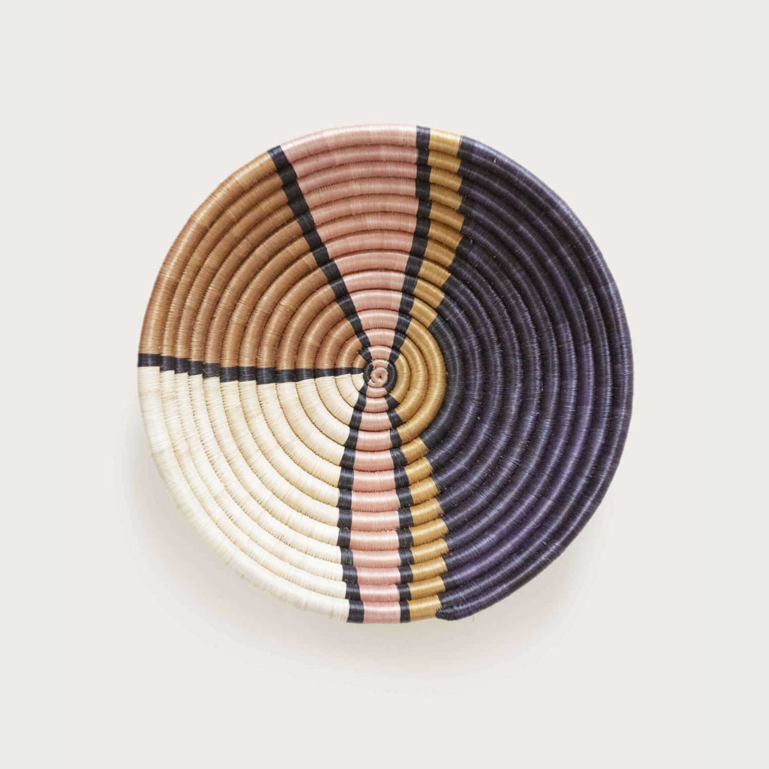 Indego Africa Wall Baskets Stained Glass Plateau