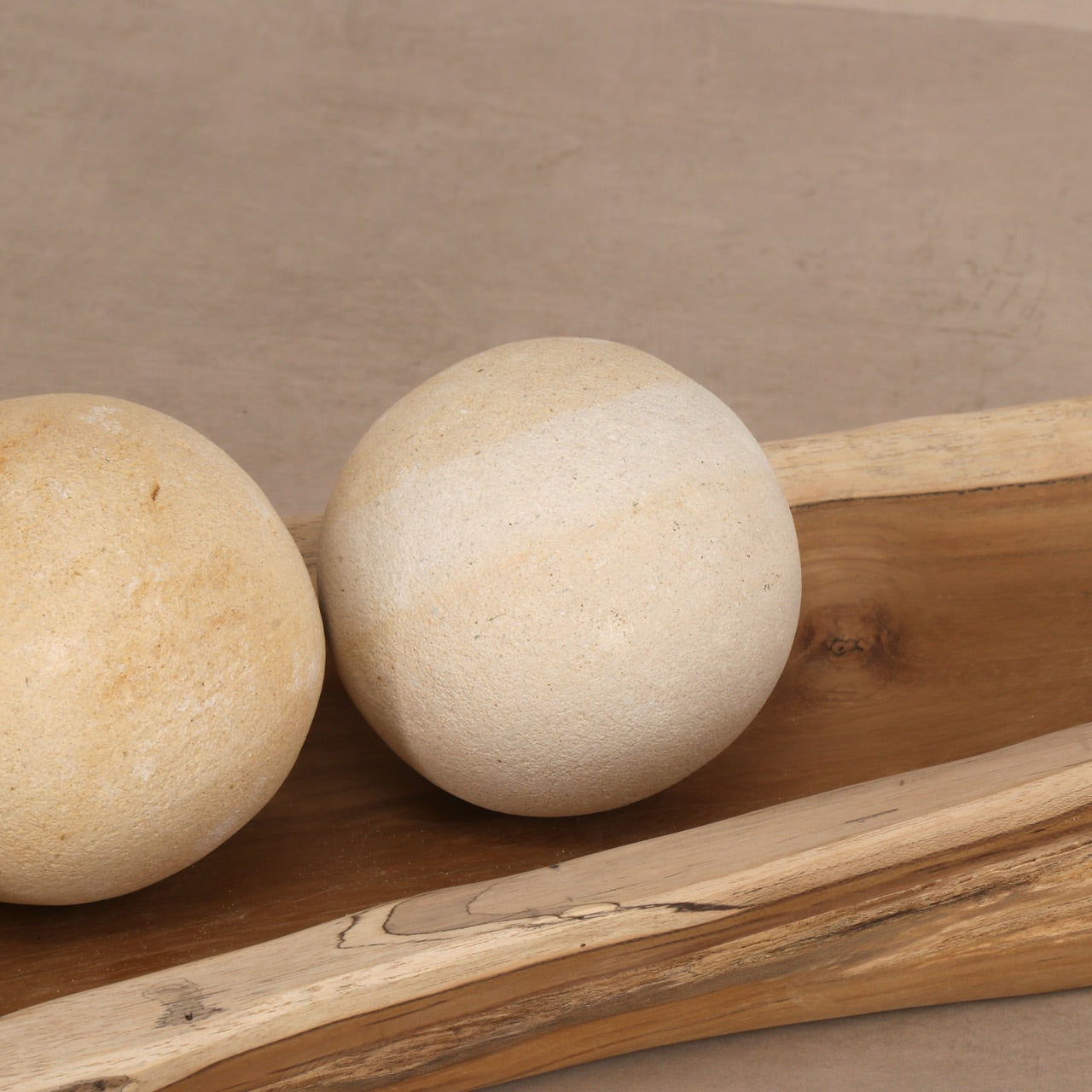 Jitana sculpture Sya Sandstone Spheres (Set of 3)