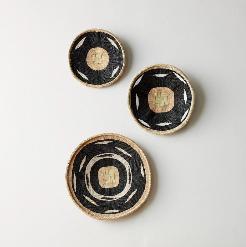 kanju Nolyia Black Flat Basket