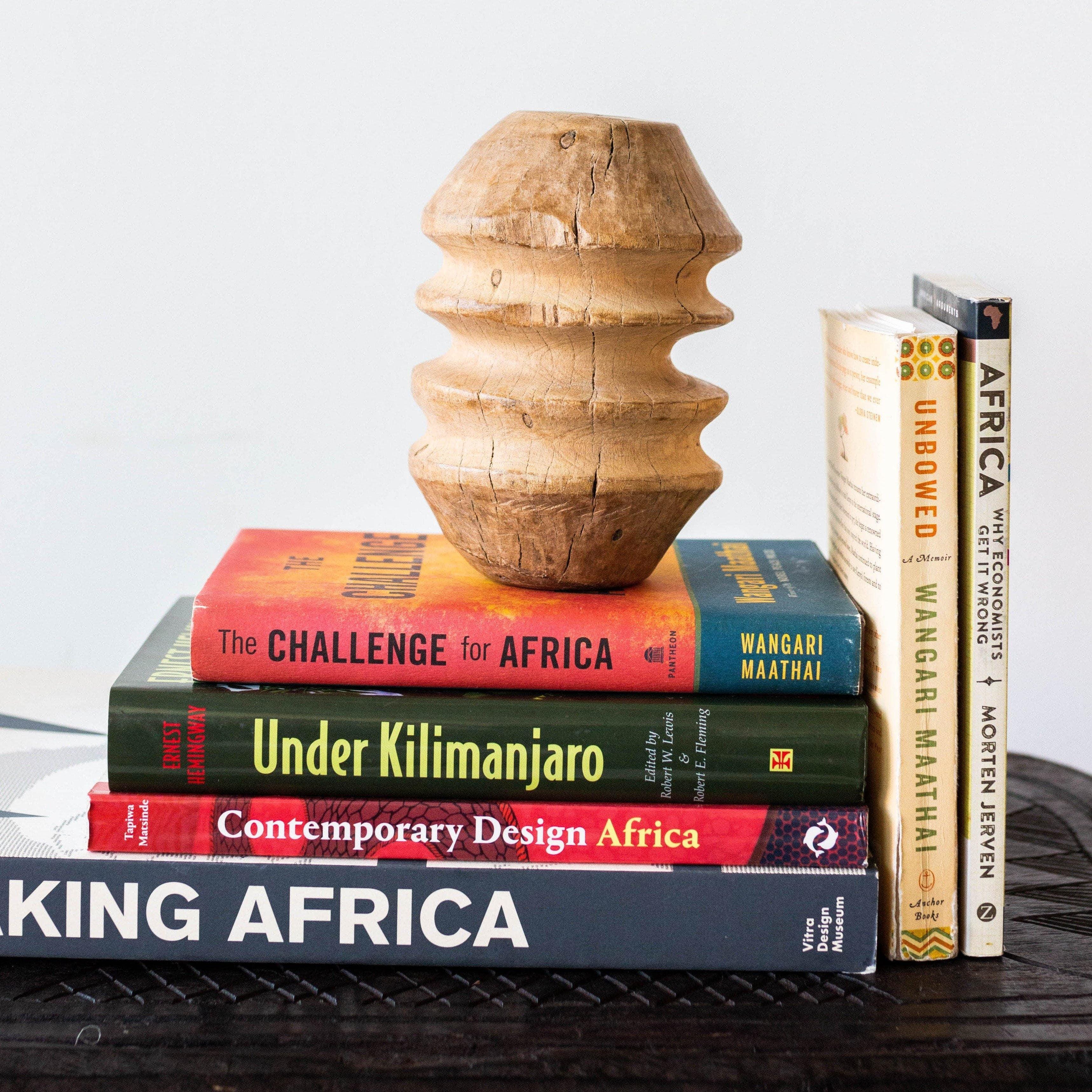 kanju Tuareg Natural Petrified Wood Pulley