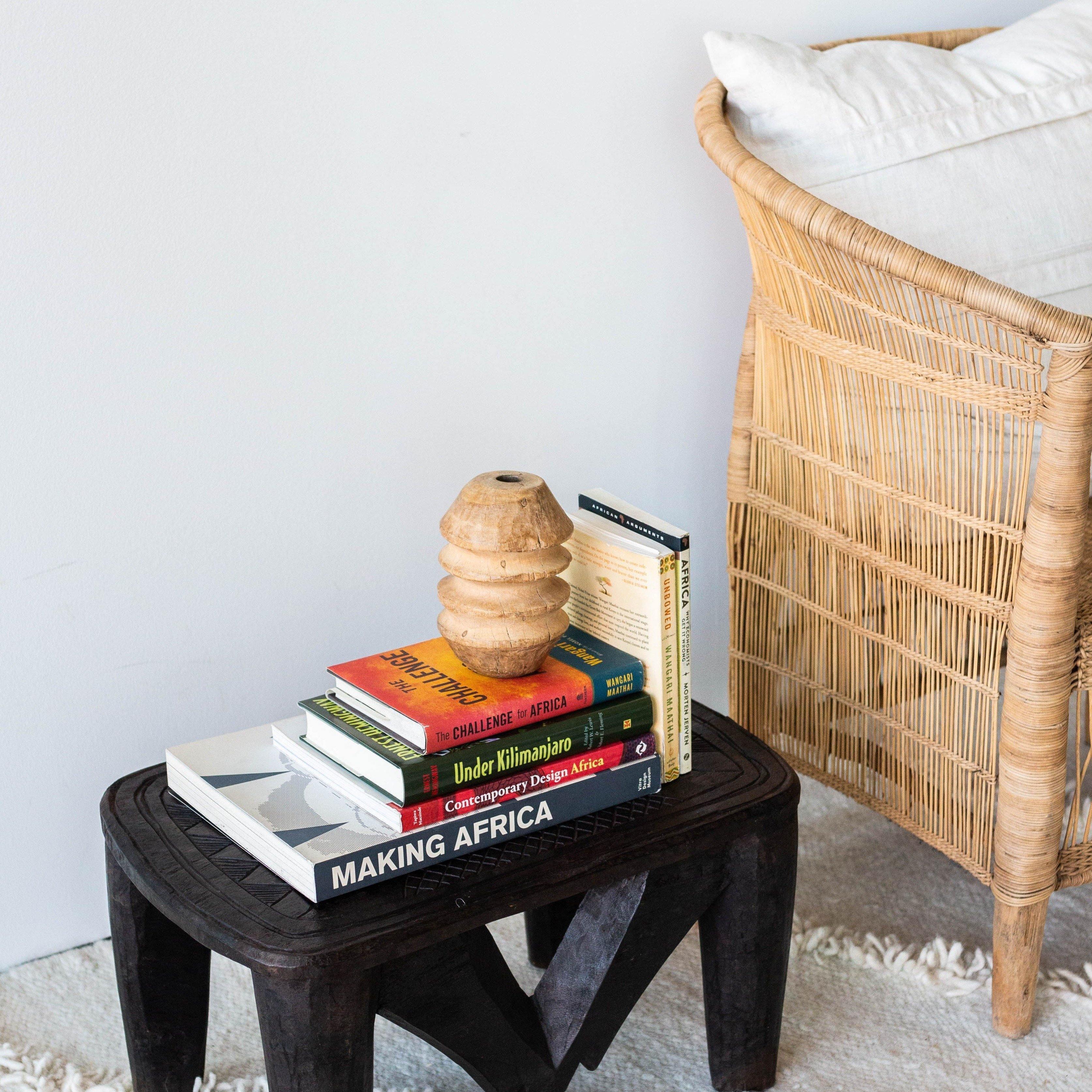 kanju Tuareg Natural Petrified Wood Pulley