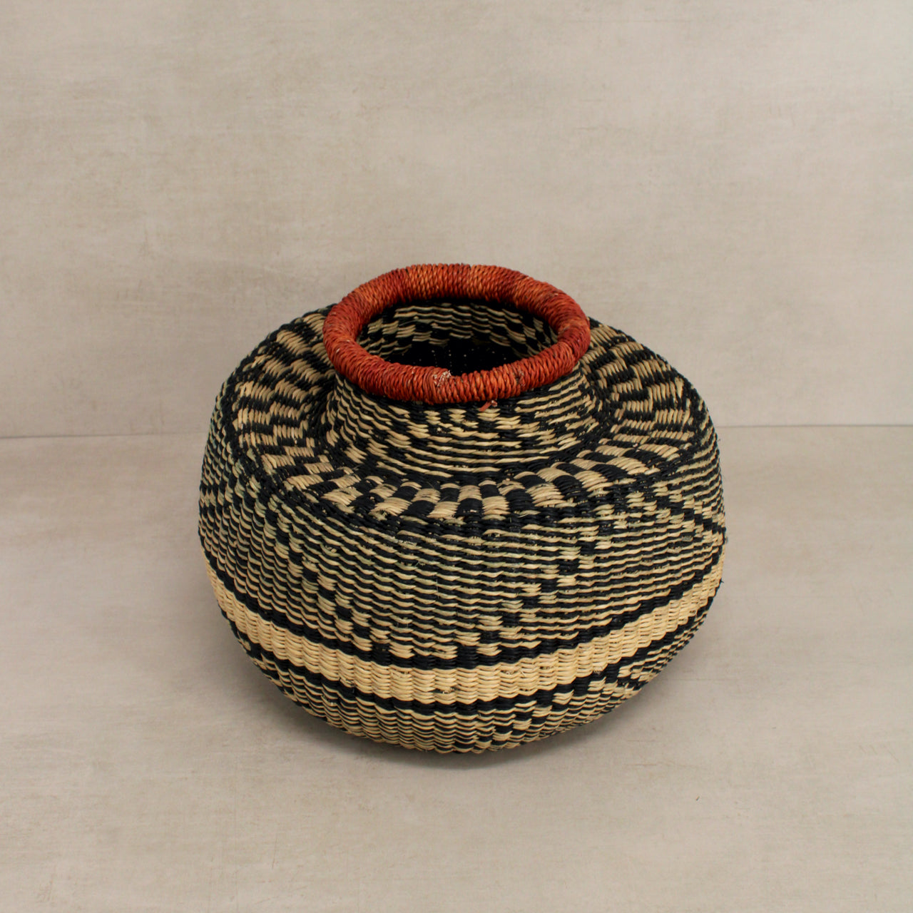 KAZI basket Earthen Craft Woven Pot