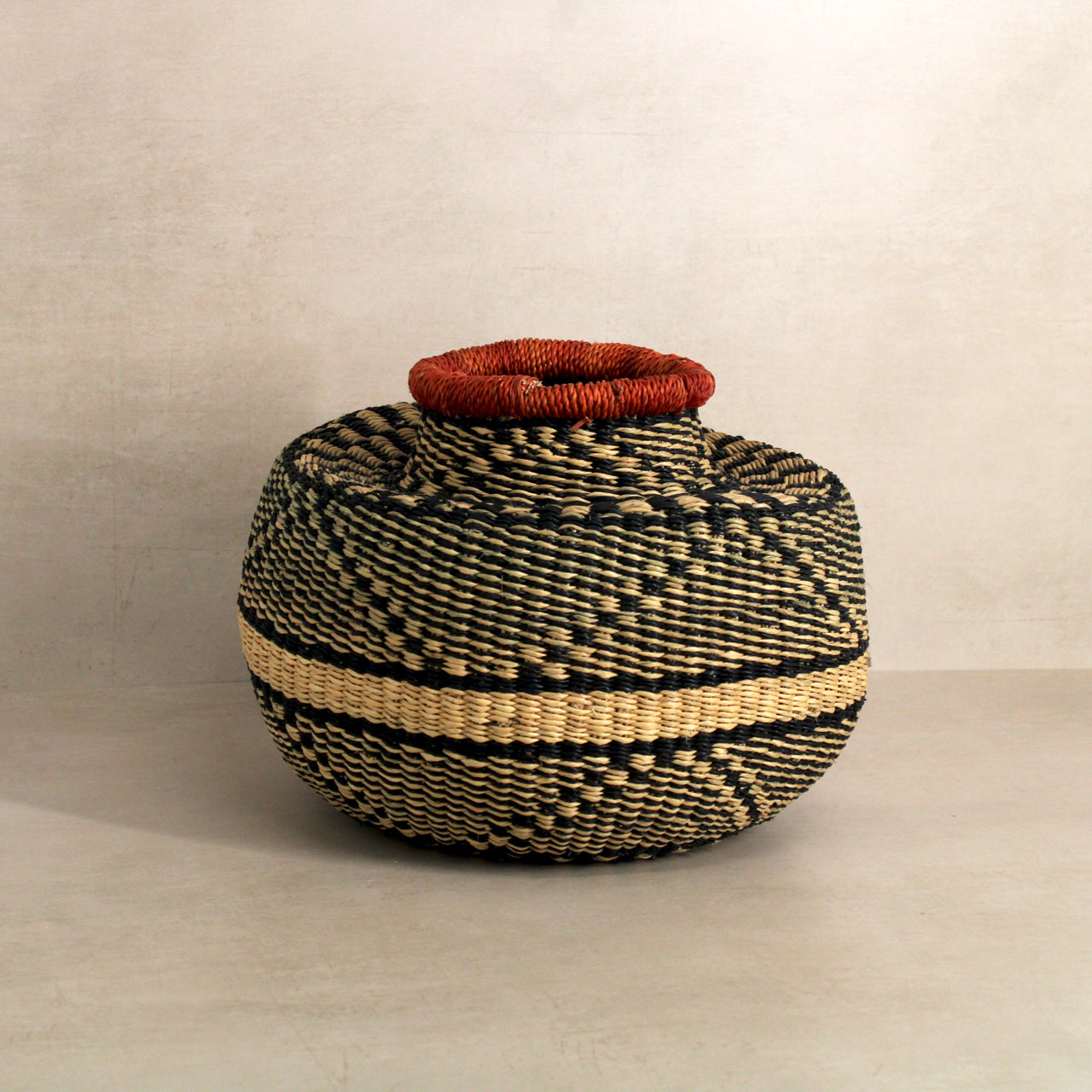 KAZI basket Earthen Craft Woven Pot