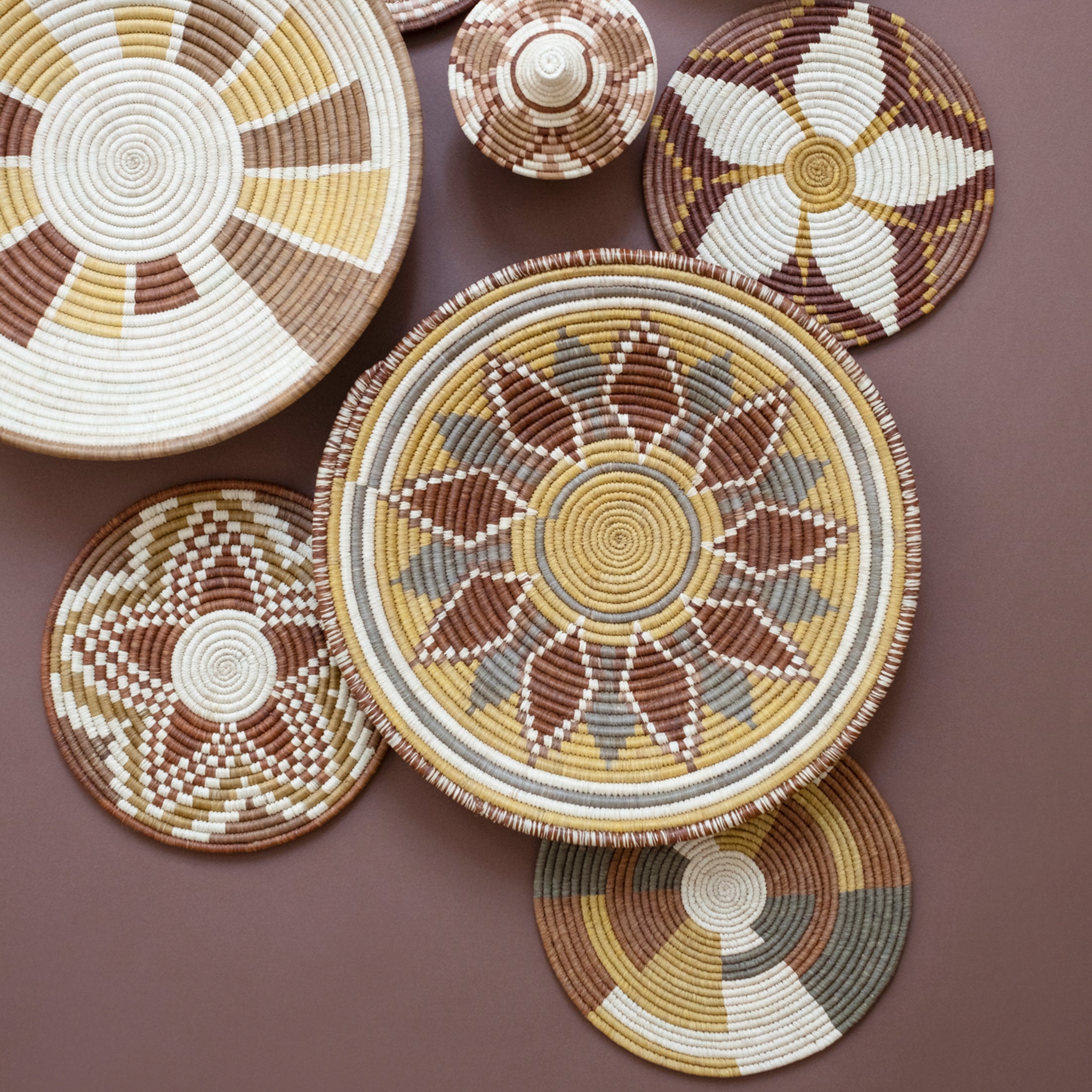 Maadili Collective Baskets Flower Burst Coffee Basket ~ Cultivate Collection