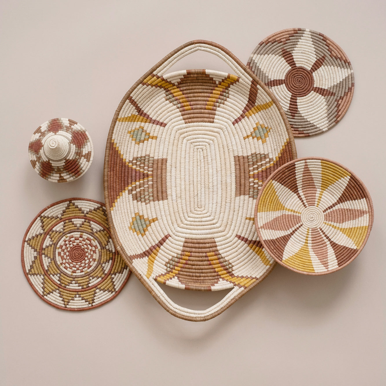 Maadili Collective Baskets Flower Burst Coffee Basket ~ Elevate Collection