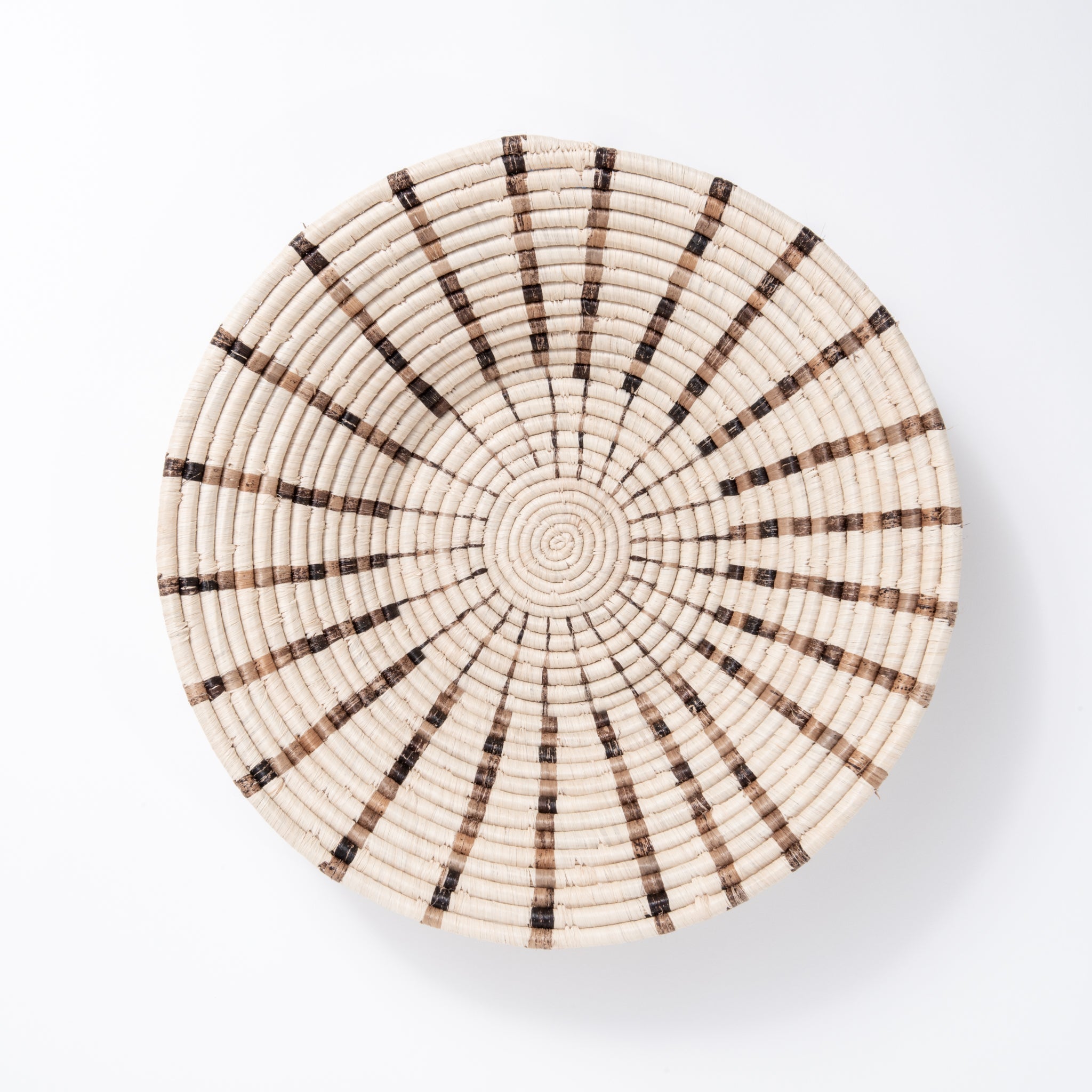 Maadili Collective Baskets Large Radial Basket ~ Banana Fiber