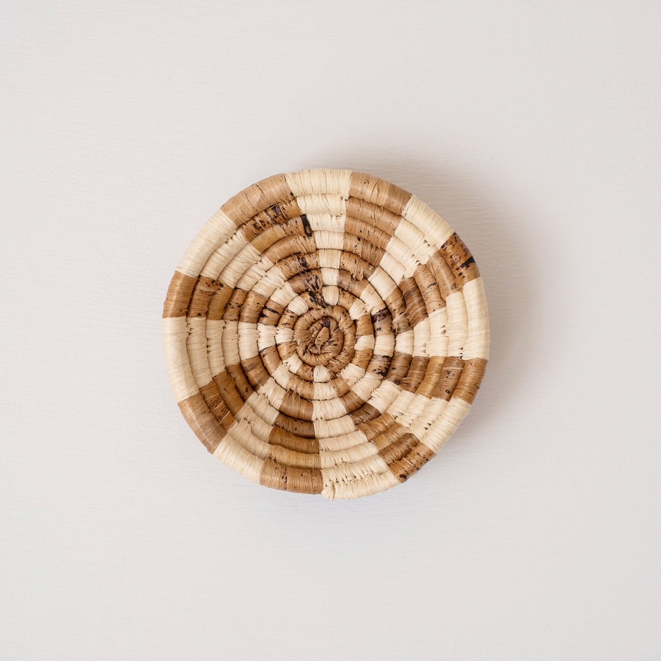 Maadili Collective Baskets Mini Basket Ornament ~ Banana Fiber Rays