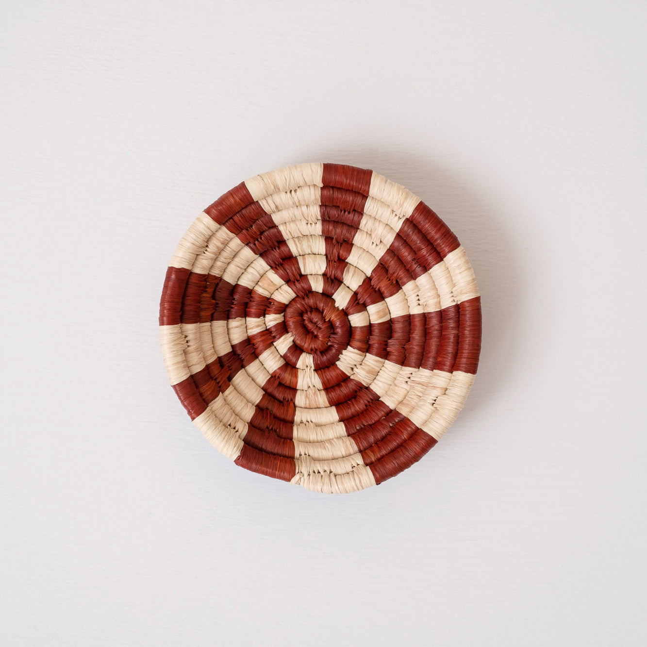 Maadili Collective Baskets Mini Basket Ornament ~ Copper Rays