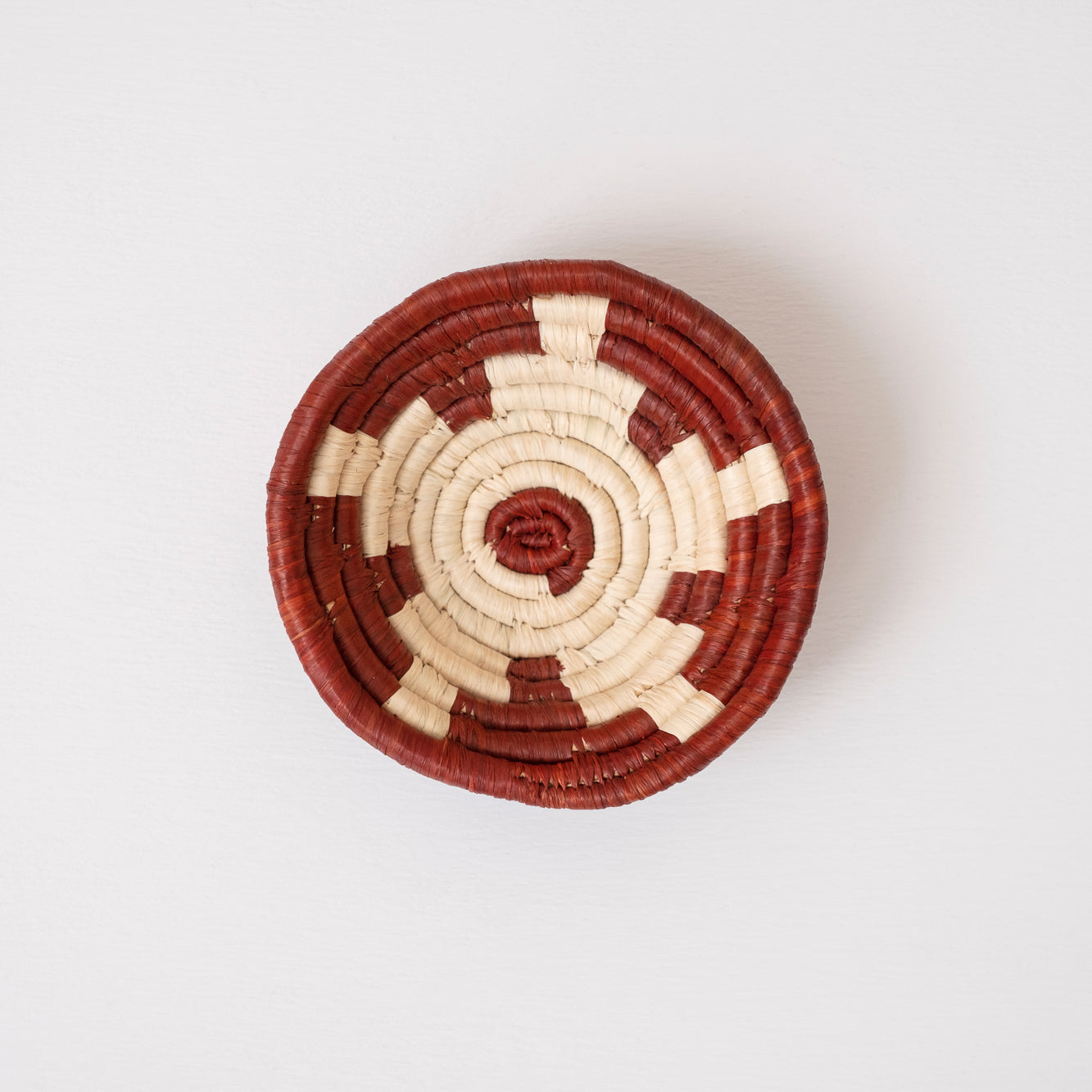 Maadili Collective Baskets Mini Basket Ornament ~ Copper Snowflake