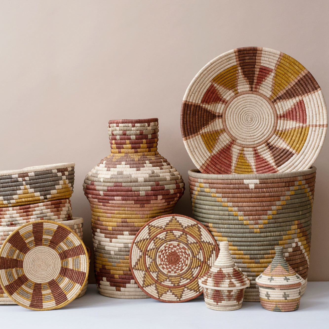 Maadili Collective Baskets Star Petal Coffee Basket ~ Elevate Collection
