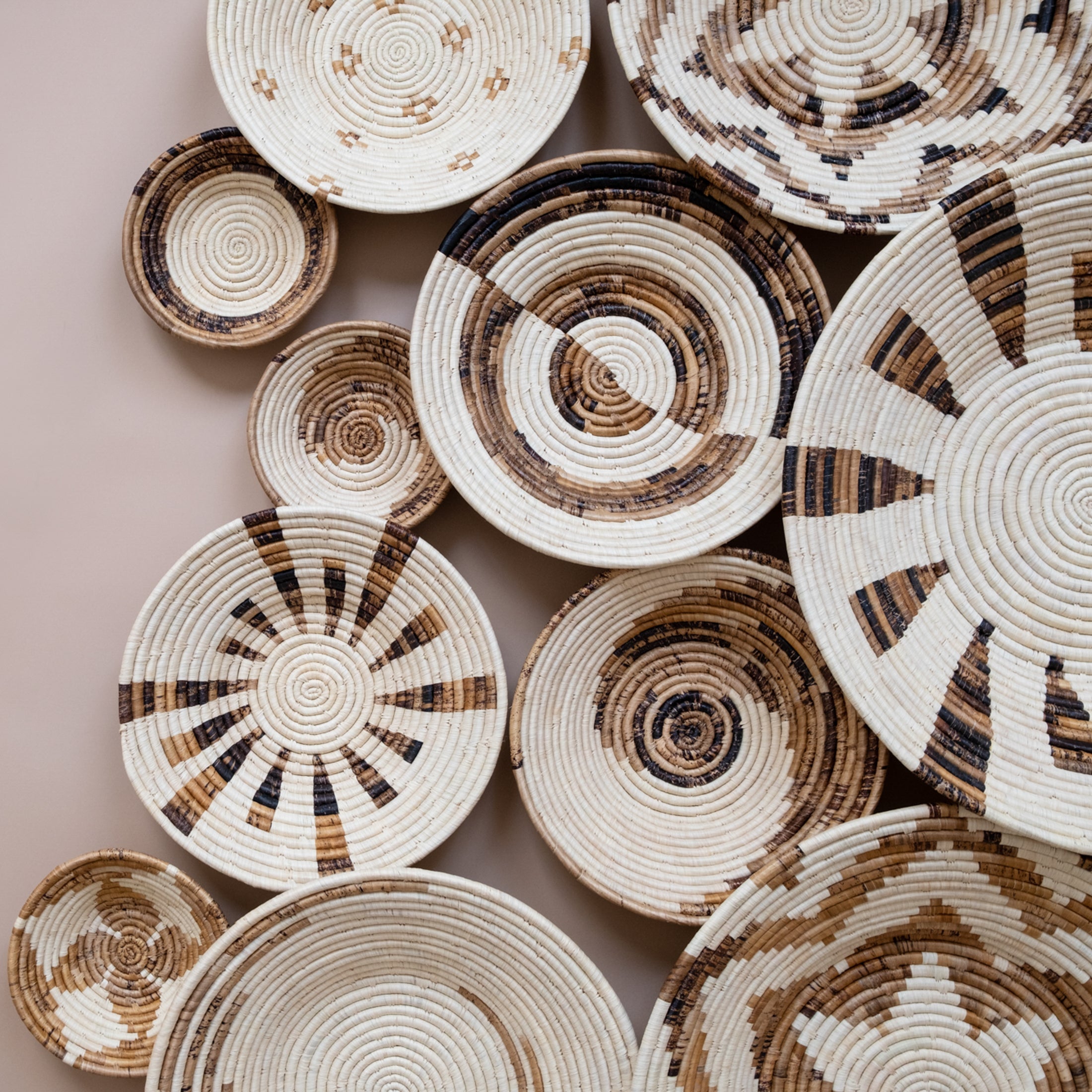 Maadili Collective Baskets Warp Speed Basket ~ Banana Fiber