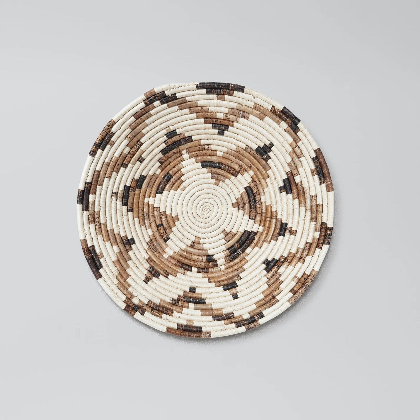 Maadili Collective Large Layered Petal Basket ~ Banana Fiber