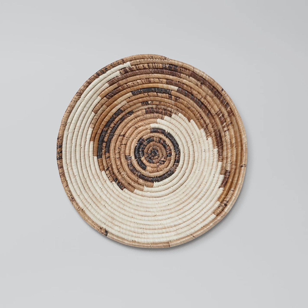 Maadili Collective Simple Spiral Basket ~ Banana Fiber