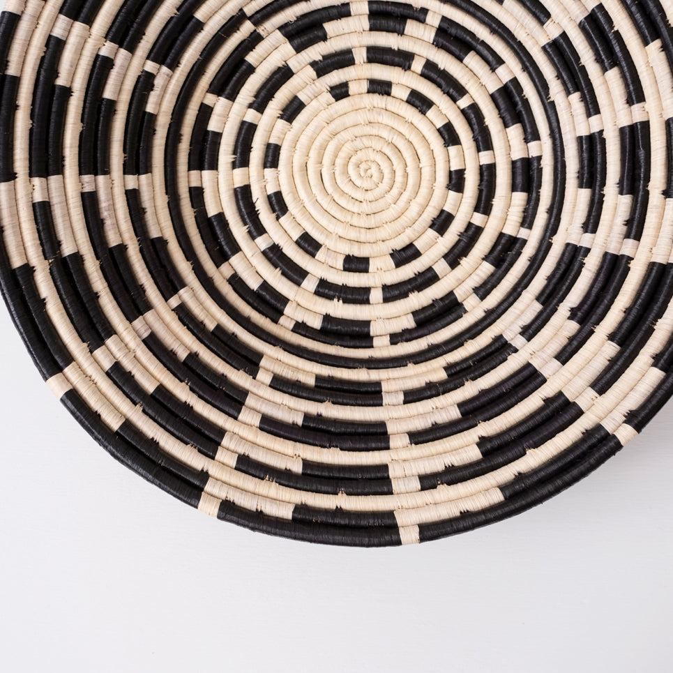 Maadili Collective Wall Basket Large Spinning Fan Basket