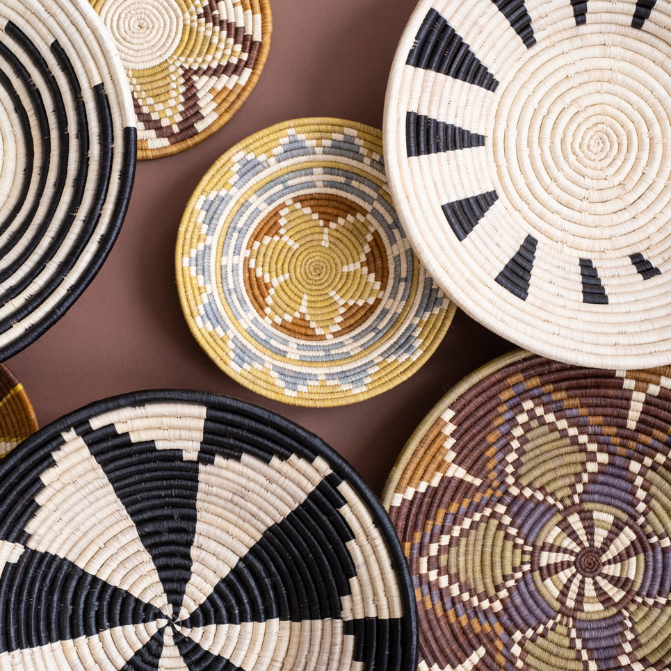 Maadili Collective Wall Basket Nautilus Basket