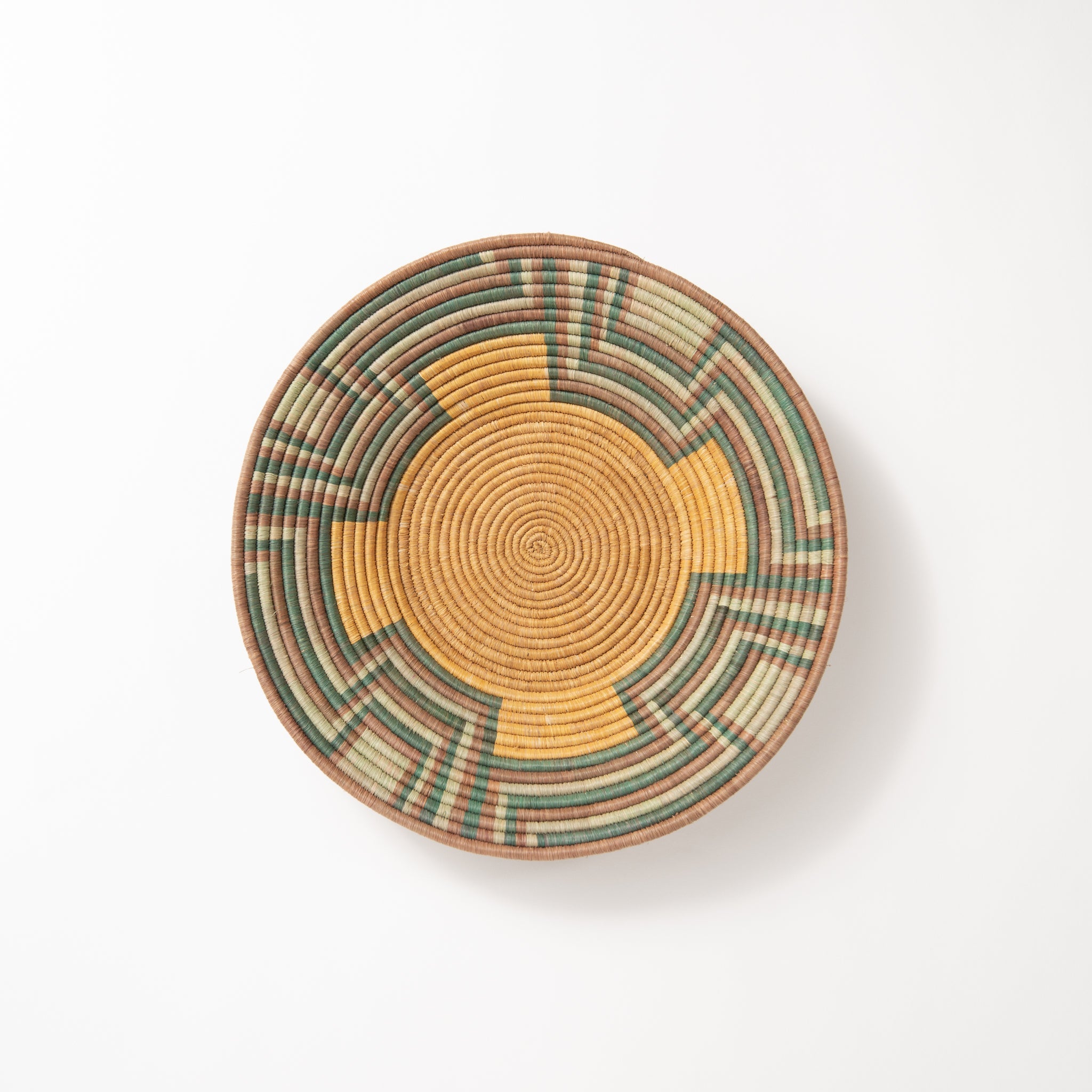 Maadili Collective Wall Baskets Aztec Lines Basket ~ Elevate Collection