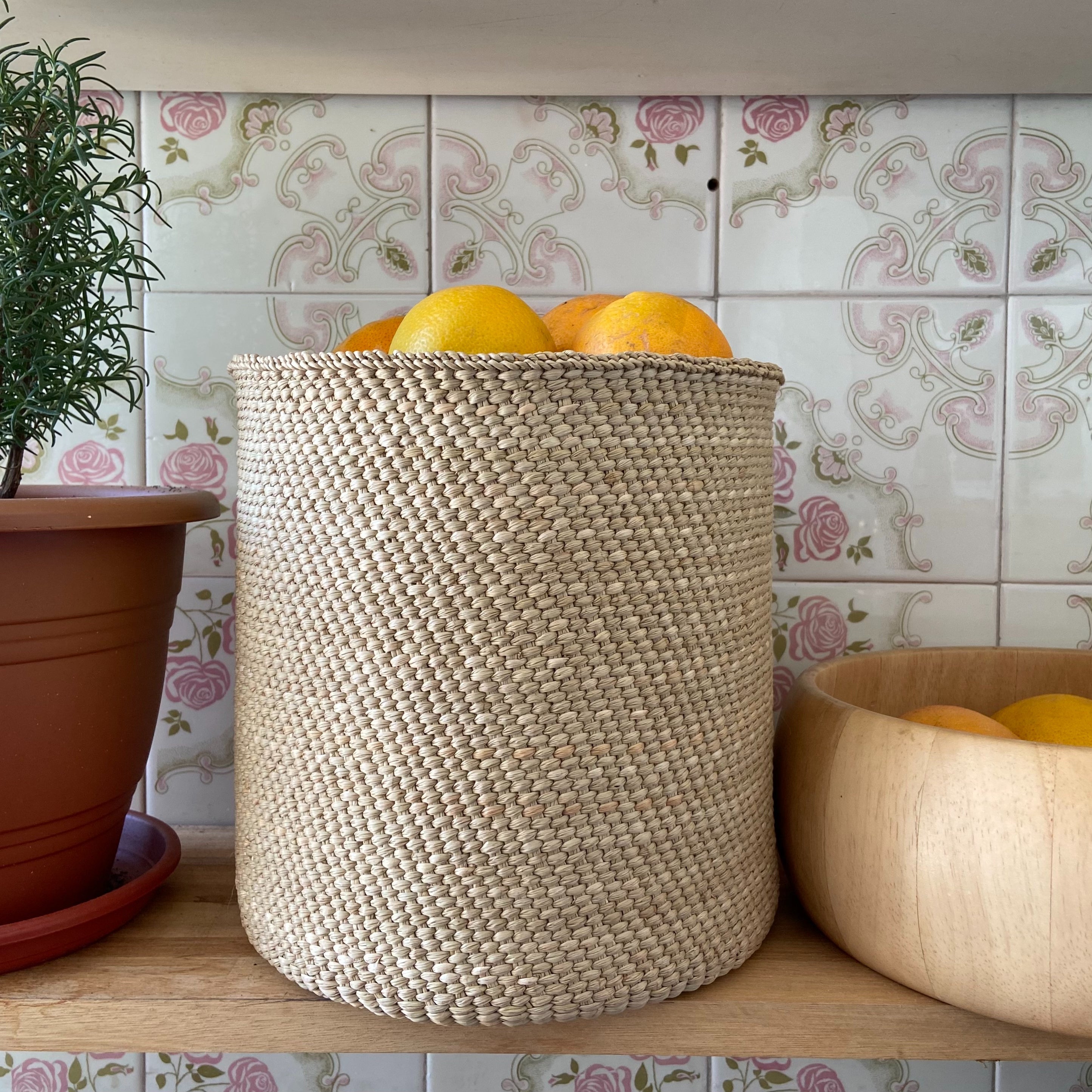 Mbare Storage Baskets Iringa Basket Natural