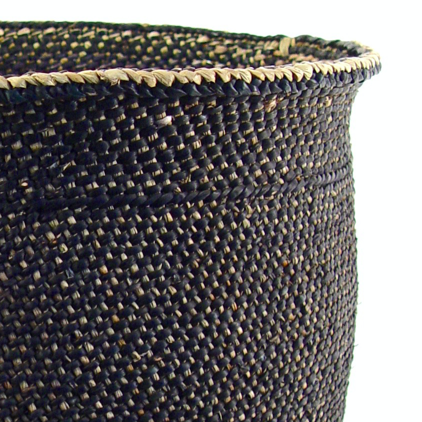Mbare Storage Baskets Light Black Iringa Baskets