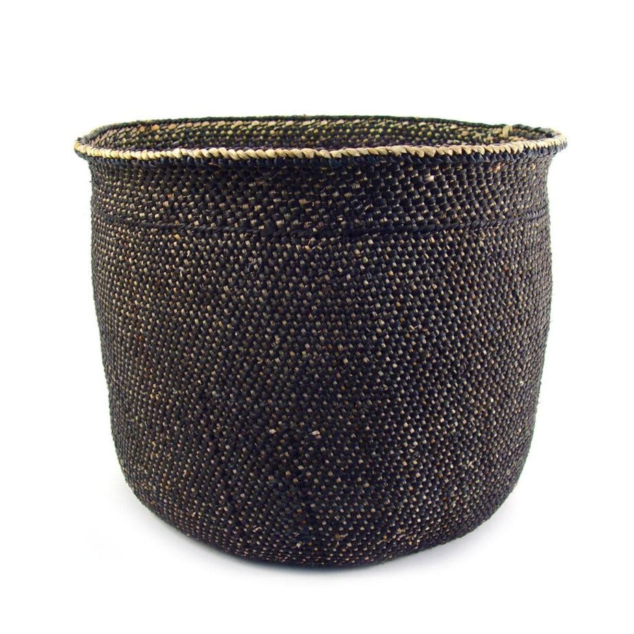 Mbare Storage Baskets Light Black Iringa Baskets