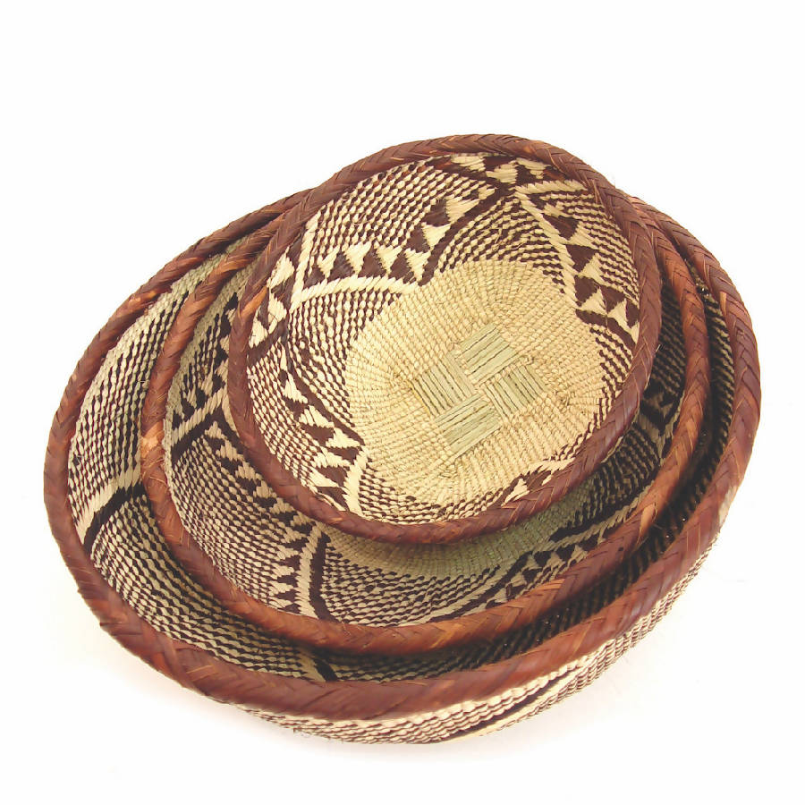 Mbare Table Baskets Tonga Basket Bowls